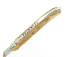 Laguiole XS Olive Wood - Decorated Blade -Sabatier 6d1696bee7835dd96f75f90fc20b01bf 11174 5 7238