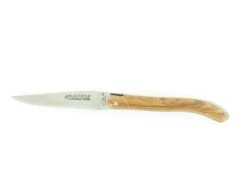 Laguiole XS Olive Wood - Decorated Blade