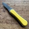 1 Oyster LE BEC Knife - Oyster Shell Handle - Color : Yellow - Florinox - Thiers