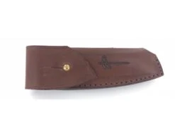 Leather Sheath L Le Français Perceval Brown