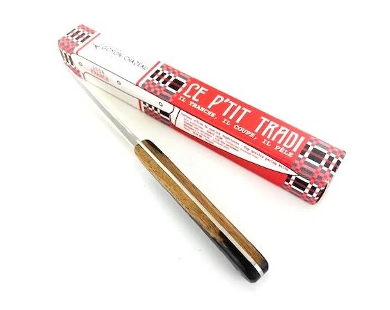 Le P'tit Tradi Knife Pomegranate Tree Handle 2 Le P'tit Tradi Knife Pomegranate Tree Handle - Image 2