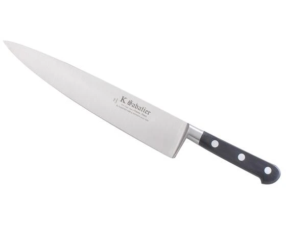 Sabatier Cooking Knife 10 In - Carbon Steel 1 Sabatier Cooking Knife 10 In - Carbon Steel