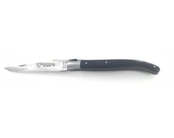 Sabatier 5 Laguiole 12 Cm - Mosaic Fly - Ebony Wood - 1 Bolster