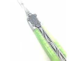 Laguiole 12 Cm Green Juma - 2 Bolsters -Sabatier 6d1696bee7835dd96f75f90fc20b01bf 55210 4 11420