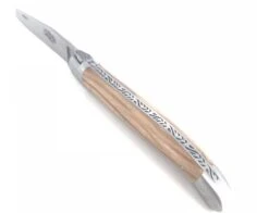 Laguiole Tradition 12 Cm - 2 Bolsters - Olive Wood -Sabatier 6d1696bee7835dd96f75f90fc20b01bf 60134 4 11637