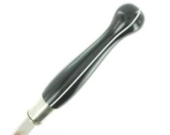 Nontron Virole N° 25 - Bowl - The Yang - Black Corian Handle, White Corian Insert -Sabatier 6d1696bee7835dd96f75f90fc20b01bf 60163 5 9910