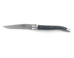 Laguiole Tradition 12 Cm - 2 Bolsters - Ebony Wood