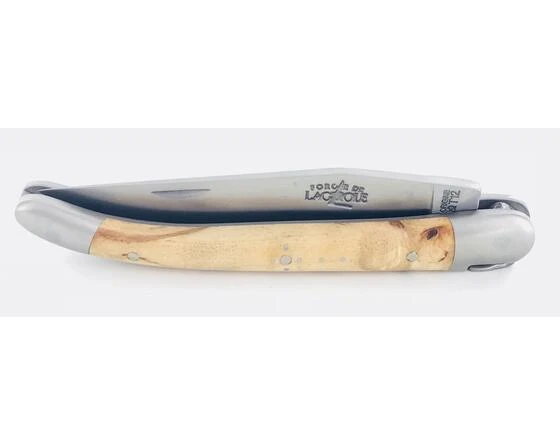 Laguiole Tradition 9 Cm - 2 Bolsters - Birch Wood 5 Laguiole Tradition 9 Cm - 2 Bolsters - Birch Wood - Image 5