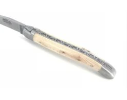 Laguiole Tradition 11 Cm - 2 Bolsters - Juniper Wood -Sabatier 6d1696bee7835dd96f75f90fc20b01bf 60237 4 11755