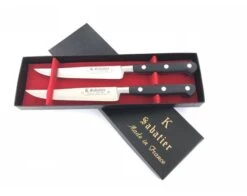 Sabatier Set With 2 Steak Knives 5 In