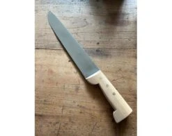Sabatier Butcher 13 In (33 Cm) - Stainless Steel - White Wood - Ref 10