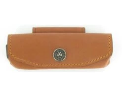 Leather Sheath Provencal 10 - 11 Cm Cognac Maya