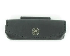 Leather Sheath Provencal 10 - 11 Cm Black