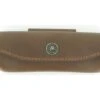 Leather Sheath Provencal 12 - 13 Cm Brown
