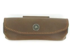 Leather Sheath Provencal 12 - 13 Cm Brown