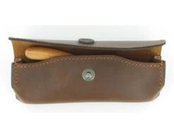 Leather Sheath Provencal 12 - 13 Cm Brown -Sabatier 6d1696bee7835dd96f75f90fc20b01bf capdebarthes etui le provencal 12 13 cm marron 3 9658