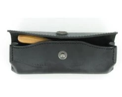 Leather Sheath Provencal 12 - 13 Cm Black -Sabatier 6d1696bee7835dd96f75f90fc20b01bf capdebarthes etui le provencal 12 13 cm noir 3 9661