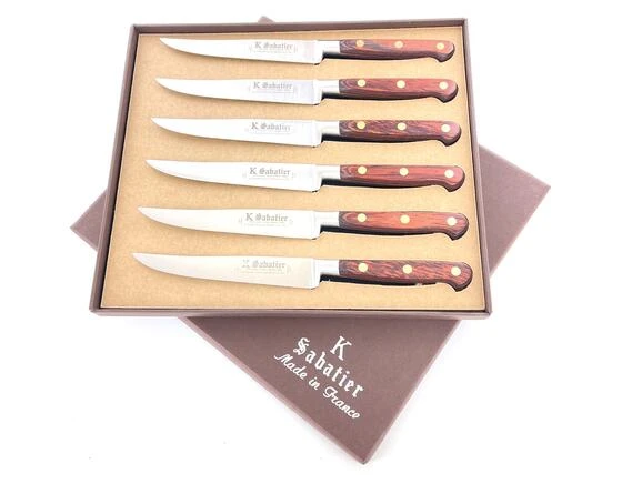 Sabatier Steak Knives Set - Stamina Handle Authentique 1 Sabatier Steak Knives Set - Stamina Handle Authentique