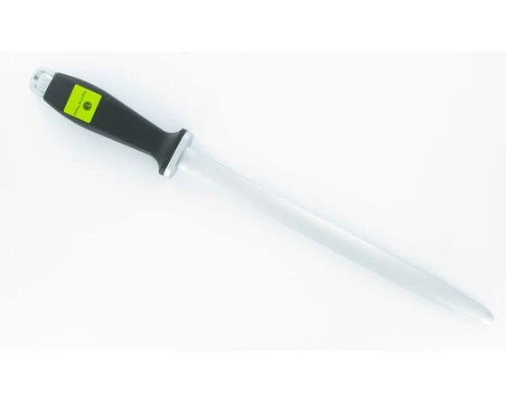 Sabatier Oval Steel 12 In - Black Plastic Handle 2 Sabatier Oval Steel 12 In - Black Plastic Handle - Image 2