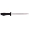 Sabatier Oval Steel 12 In - Black Plastic Handle