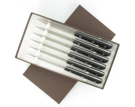 Sabatier SET OF 6 TABLE KNIVES - 4 In - G10 Handle - 200 Range 4 Sabatier SET OF 6 TABLE KNIVES - 4 In - G10 Handle - 200 Range - Image 4