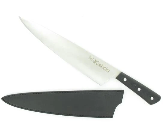 Sabatier Cooking Knife 10 In - 200 - G10 Handle 1 Sabatier Cooking Knife 10 In - 200 - G10 Handle