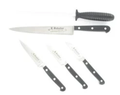 Sabatier Proxus - PARERS + 20 Cm Canadian Slicer Semi-flexible + 20 Cm Steel - FREE STEEL