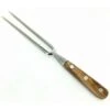 Sabatier Bayonet Fork 6 2/3 In - Olive Wood Handle