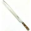 Sabatier Ham Knife 12 In With Air Pockets - Olive Wood Handle