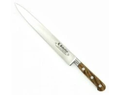 Sabatier Slicing Knife 10 In - Olive Wood Handle