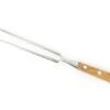 Sabatier Bayonet Fork 6 2/3 In - Stainless Steel - Olive Wood Handle