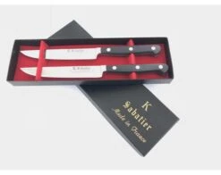 Sabatier Set With 2 Steak Knives 5 In