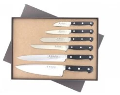 Sabatier PROXUS Presentation Set - 6 Pieces (Oriental Parer - 10 Cm Parer - Tomato - Boning - 20 Cm Filet And 20 Cm Chef)
