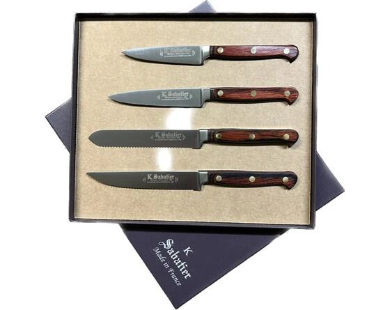 Sabatier AUVERGNE Presentation Set - 4 Parer Knives 1 Sabatier AUVERGNE Presentation Set - 4 Parer Knives