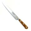 Sabatier Slicing Knife 12 In - Carbon Steel - Olive Wood Handle